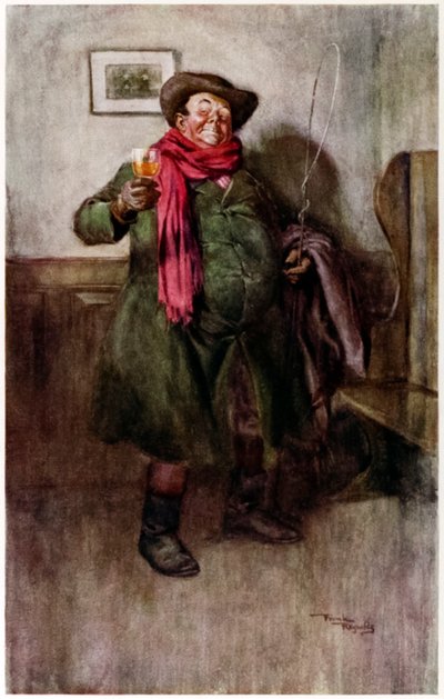 "Tony Weller of the Belle Savage" Charles Dickensin teoksesta "The Posthumous Papers of the Pickwick Club". tekijältä Frank Reynolds