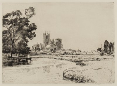 Canterbury Meadowsista, 1930 tekijältä Frank Short