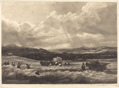 Hayfield Yorkshiressa, 1904. tekijältä Frank Short