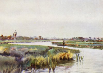 Norfolk Broads: Wayford Bridgen yläpuolella Ant tekijältä Frank Southgate