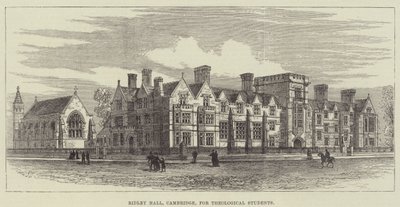 Ridley Hall, Cambridge, teologian opiskelijoille tekijältä Frank Watkins