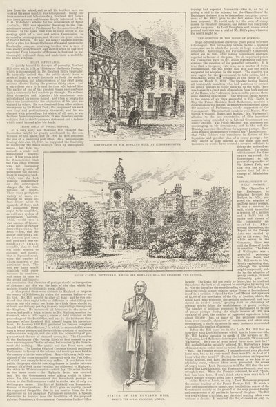 Sir Rowland Hill ja Penny Postage, ikimuistoinen juhlavuosi tekijältä Frank Watkins