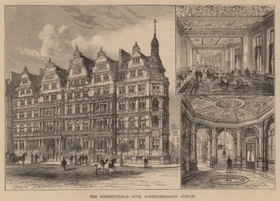 Constitutional Club, Northumberland Avenue tekijältä Frank Watkins