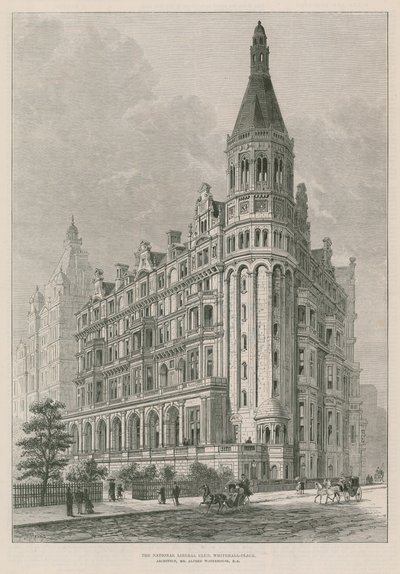 National Liberal Club, Whitehall Place tekijältä Frank Watkins