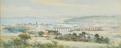 Berwick (akvarelli) tekijältä Frank Watson Wood