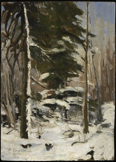 Edge of the Wood, noin 1914 tekijältä Franklin Carmichael