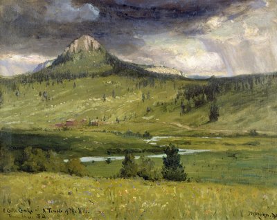 South Castle Creek, kukkuloiden temppeli, Black Hills, Etelä-Dakota tekijältä Franklin De Haven