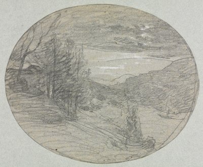 Maisema tekijältä François Auguste Ravier