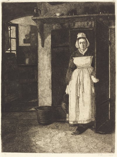 Kellarin ovi (La Sortie de Cave) tekijältä François Bonvin