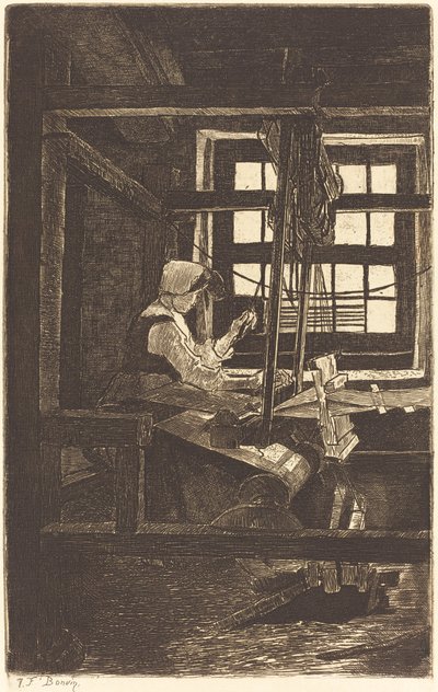Weaver (La Tisserande) tekijältä François Bonvin