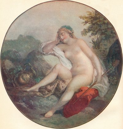 Bacchante, 1700-luku tekijältä François Boucher