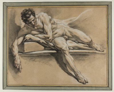 Akateeminen tutkimus makuulla olevasta miesalastosta tekijältä François Boucher
