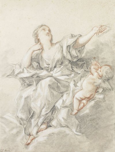 Tähtitiede; L"Astronomie, tekijältä François Boucher