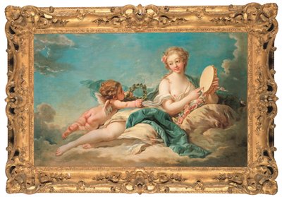 Clio, historian ja laulun museo, 1758 tekijältä François Boucher