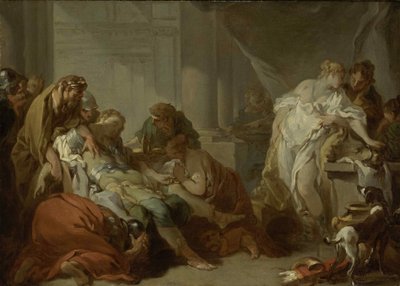 Meleagerin kuolema, 1727. tekijältä François Boucher