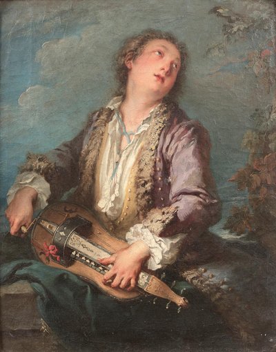 Kiikarinsoittaja tekijältä François Boucher