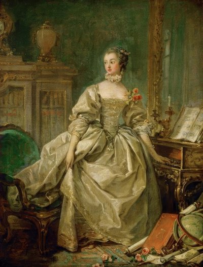 La Marquise de Pompadour tekijältä François Boucher