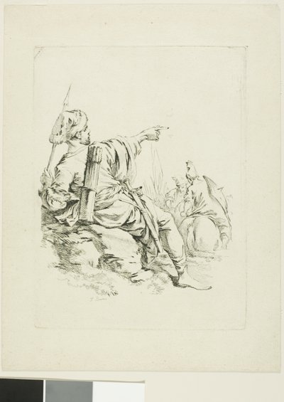 Itämainen soturi tekijältä François Boucher