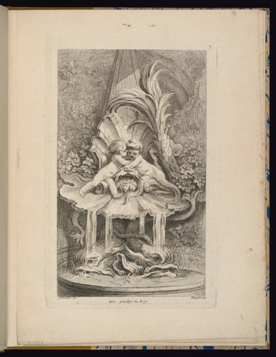 Levy 3, Receuil de Fontaines (suihkulähteiden kokoelma) tekijältä François Boucher