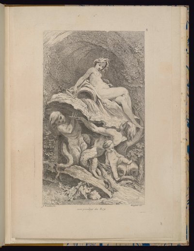Levy 4, Receuil de Fontaines (suihkulähteiden kokoelma) tekijältä François Boucher