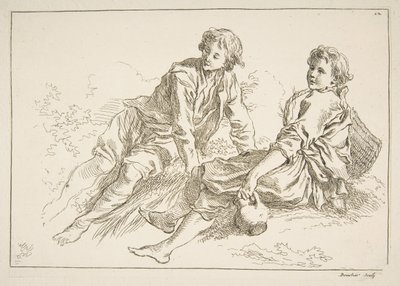 Luonnoslehti, 1753. tekijältä François Boucher