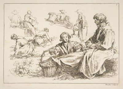 Luonnosarkki, 1753. tekijältä François Boucher