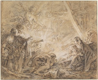 Paimenten palvonta tekijältä François Boucher