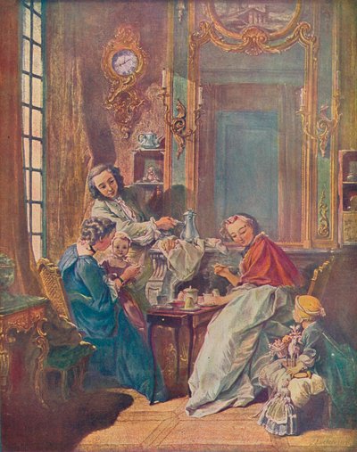 Iltapäivällinen, 1739 tekijältä François Boucher