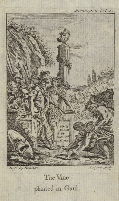 Galliaan istutettu viiniköynnös tekijältä François Boucher