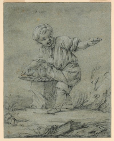 Nuorekas myyjä tekijältä François Boucher
