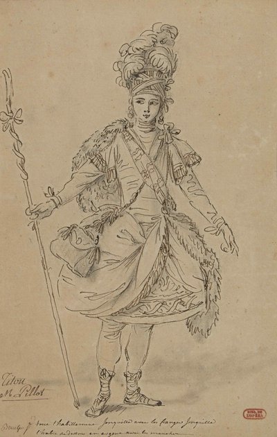 Tithonus. Pukusuunnittelu Jean-Joseph de Mondonvillen oopperaan Titon et l