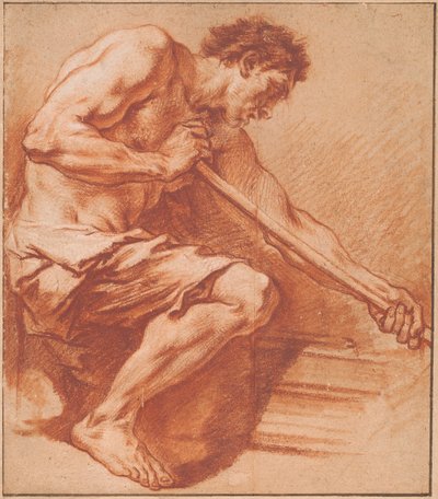 Työntekijä Forgessa tekijältä François Boucher
