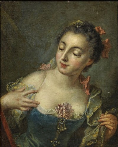 Nuori nainen vasemmalla tekijältä François Boucher