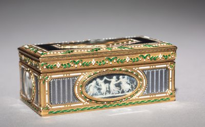 Nuuskalaatikko, 1774-80 tekijältä François Chazeray