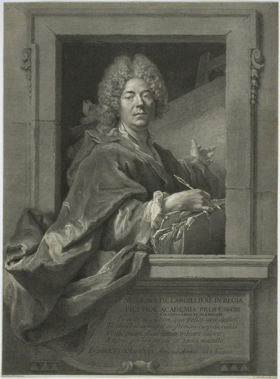 Nicolas de Largilliere tekijältä François Chereau