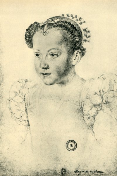 Margaret of Valois, 1557, 1943. tekijältä François Clouet