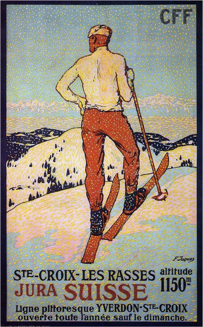 Les Rasses, Sainte-Croix, 1921 tekijältä François Jacques