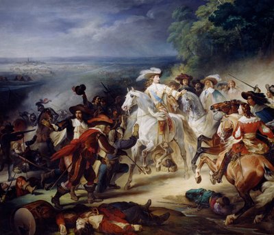 Rocroyn taistelu, 19. toukokuuta 1643, 1834 tekijältä François Joseph Heim