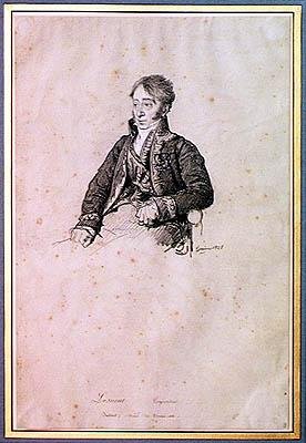 Jean-Francois Lesueur (1760-1837) 1828 (hiili paperilla) tekijältä François Joseph Heim