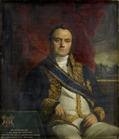 Muotokuva Leonard Peter Josephista, Gisignies-bussin varakreivi, kenraalikomissaari tekijältä François Joseph Navez