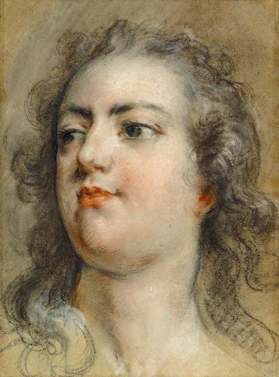 Kuningas Ludvig XV:n pää tekijältä François Le Moyne