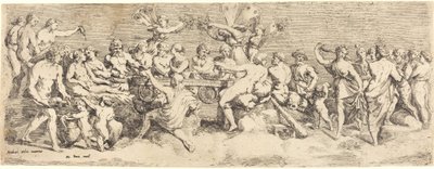 Amorin ja psyyken hääjuhla tekijältä François Perrier after Raphael