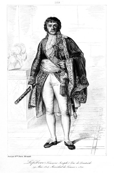 Francois Joseph Lefebvre 1755-1820, Danzigin herttua, 1839. tekijältä François Pigeot