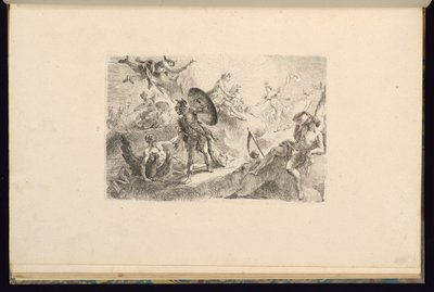 Suunnittelu Apollon kanssa tekijältä François de Cuvilliés the younger