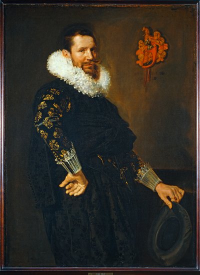 Paulus van Beresteyn, homme de loi à Haarlem. 1619 - Paulus van Beresteyn, lakimies Haarlemissa. 1619 ... tekijältä Frans (School of) Hals