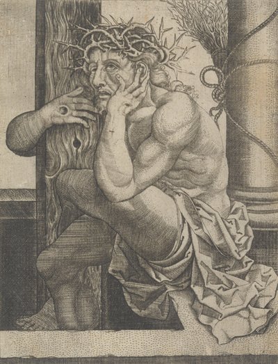 Kristus surujen miehenä, n. 1522-25. tekijältä Frans Crabbe van Espleghem