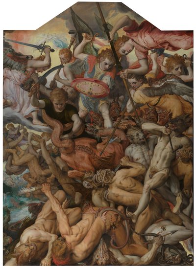 Kapinallisenkeleiden kaatuminen tekijältä Frans Floris