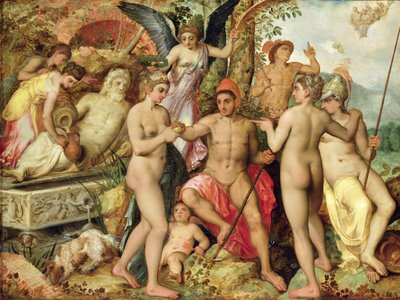 Pariisin tuomio, 1548 tekijältä Frans Floris