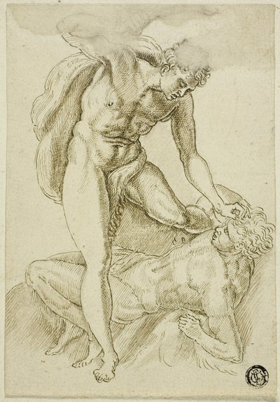 Kain tappaa Abelin tekijältä Frans Floris I