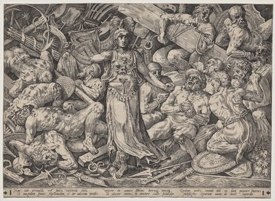 Voitto vankien ja palkintojen ympäröimänä tekijältä Frans Floris the Elder